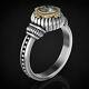 14k White Gold 1.9ct Lab Created Round Cut Diamond Wedding Engagement Ring