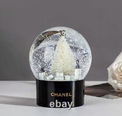 BNIB CHANEL Christmas Holiday Snow Globe Authentic USA Seller