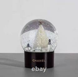 BNIB CHANEL Christmas Holiday Snow Globe Authentic USA Seller