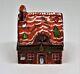 Limoges France Box Gingerbread House Christmas Tree Clasp Star Inside Le