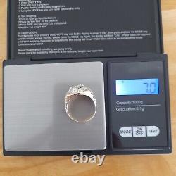 Men's Rolex watch Bezel Style Ring 14k 2 Tone Gold White Yellow Not Diamonds