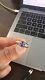 Oval Tanzanite Dome Ring In Sterling Silver Birthday Tanzanite Gift For Her