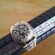 Montre Rolex Pour Homme, Lunette Style Bague En Or 14k Deux Tons Blanc Jaune Sans Diamants